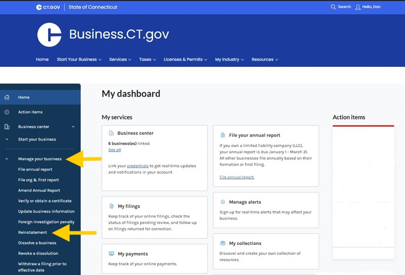 BOS Dashboard